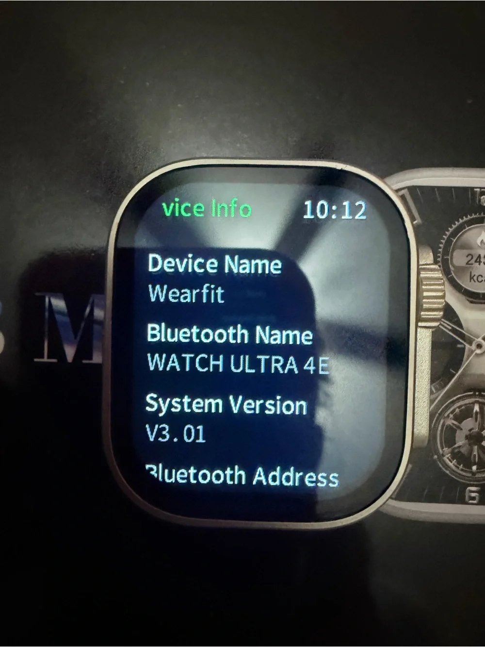 Wearfit Ultra 3 Max Smartwatch - White